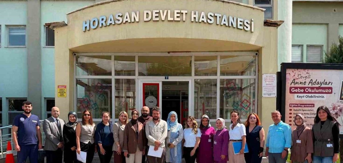 Erzurum’da iki ilçe devlet hastanesine “Anne Dostu Hastane” ünvanı verildi