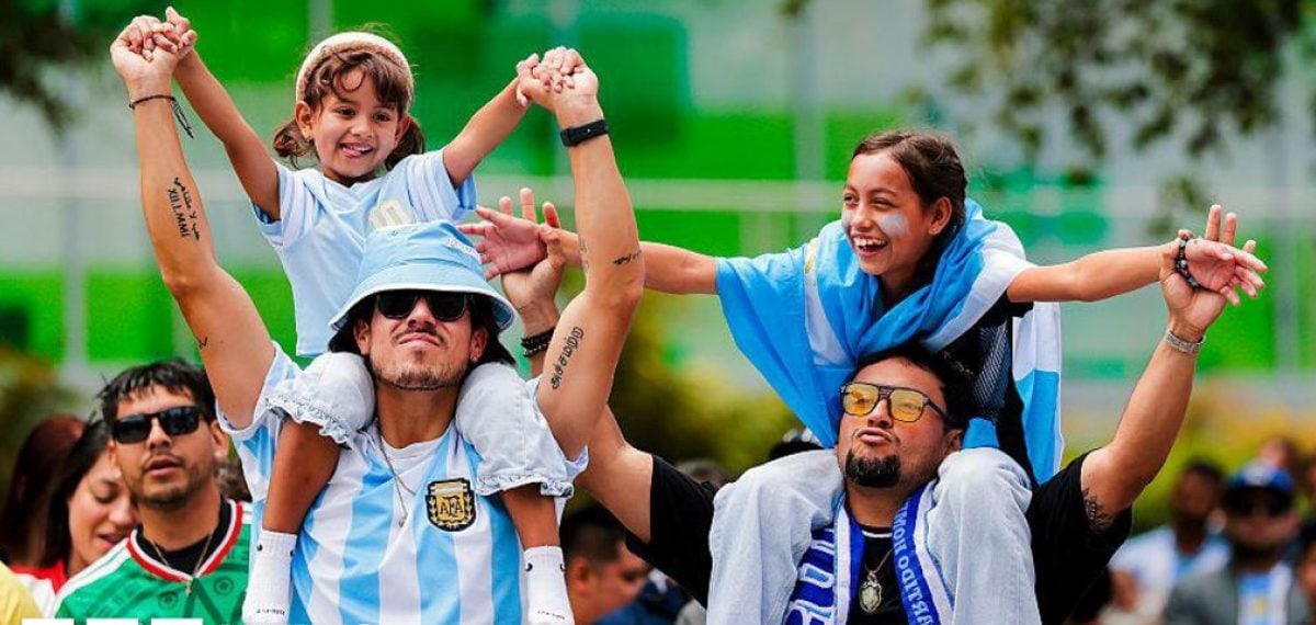 Fans across North America gather to watch World Cup final in vibrant scenes