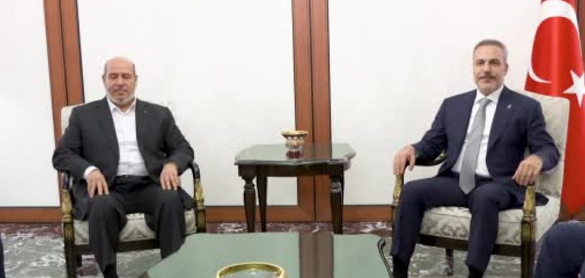 Fidan Hamas Siyasi Büro Şefi Hayye ile Ankara’da görüştü, Filistin davasına destek vurgulandı