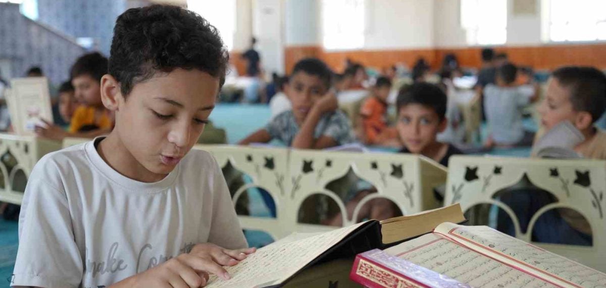 Gaziantep’te Yaz Kur’an Kursları 7 haftalık programla çocukları camilere çekiyor