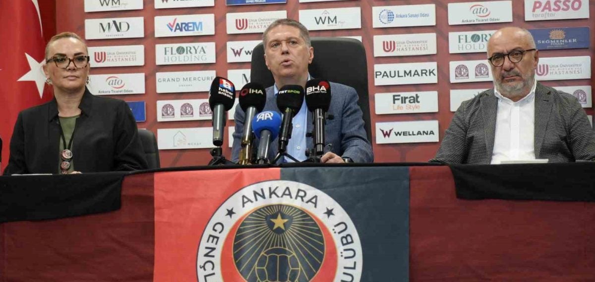Gençlerbirliği Başkanı Çakmak: Kulübün FIFA ve UÇK borcu kapandı, 10 milyon avro bütçe gerekiyor