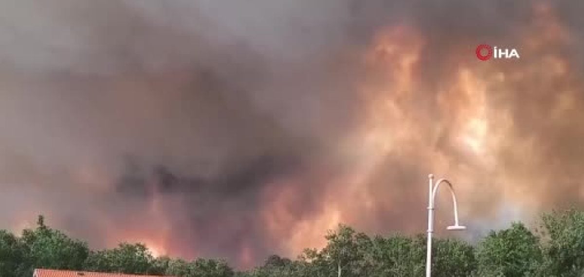 Gironde ve Var’da yaygın orman yangınları: 44 bin kişi tahliye edildi