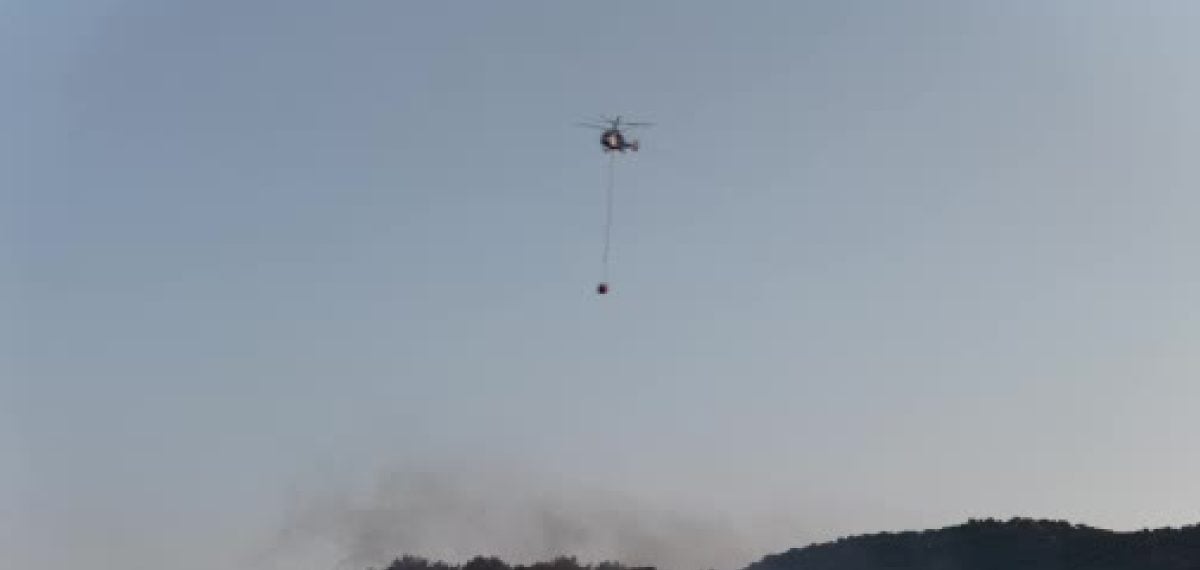 Göcek’te 24 saattir süren orman yangınına çok sayıda araç ve personel müdahalesi