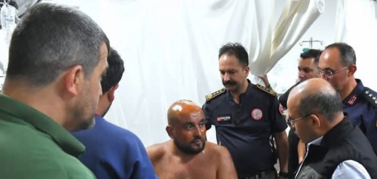 Gömeç yangınında belediye başkanı ve muhabir yanıklarla hastaneye kaldırıldı