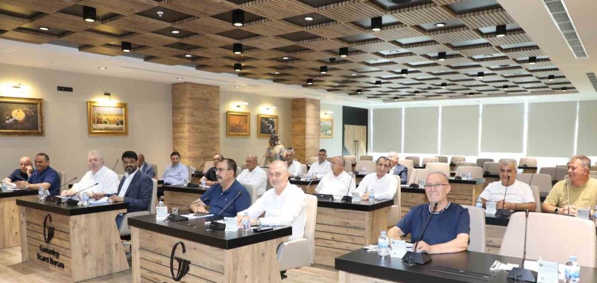 GTB Temmuz Meclisinde Karadeniz ve Hürmüz riskleri ile Antep fıstığı hasadı konuşuldu