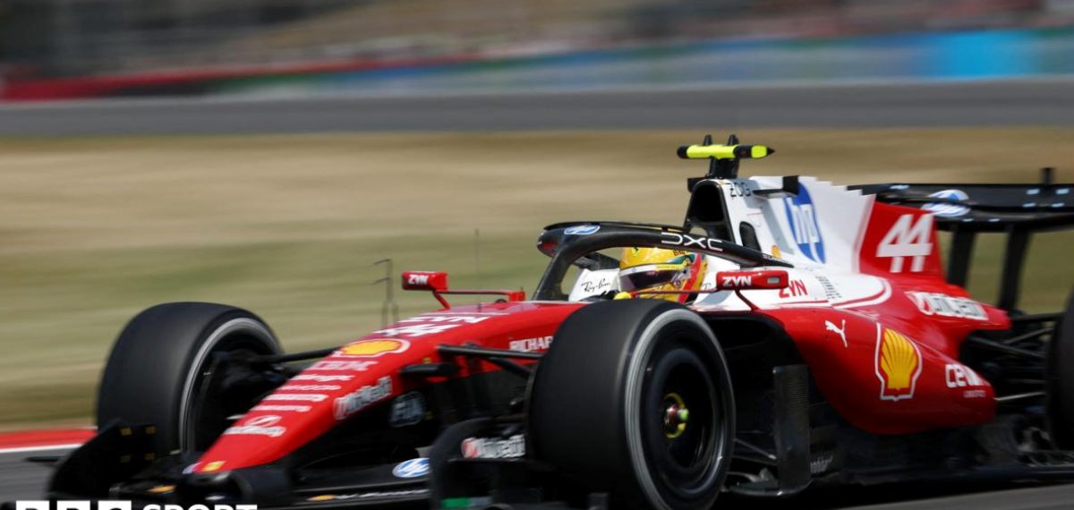 Hamilton fastest in Silverstone practice session