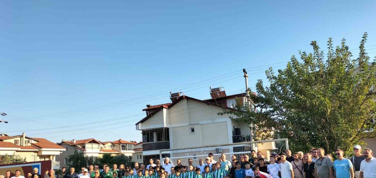 Hasan Uslu Spor Tesisleri’nde Köyceğiz Futbol Okulu törenle açıldı