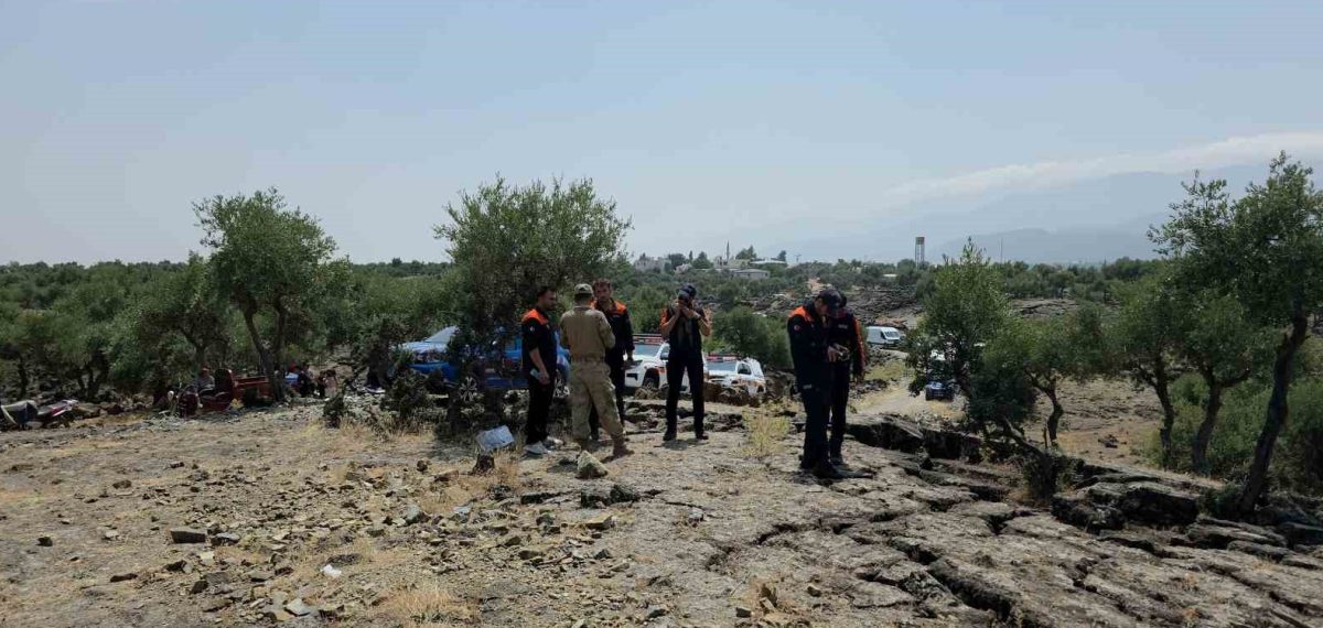 Hatay Hassa’da kaybolan Naciye Kıran için merada arama çalışması sürüyor