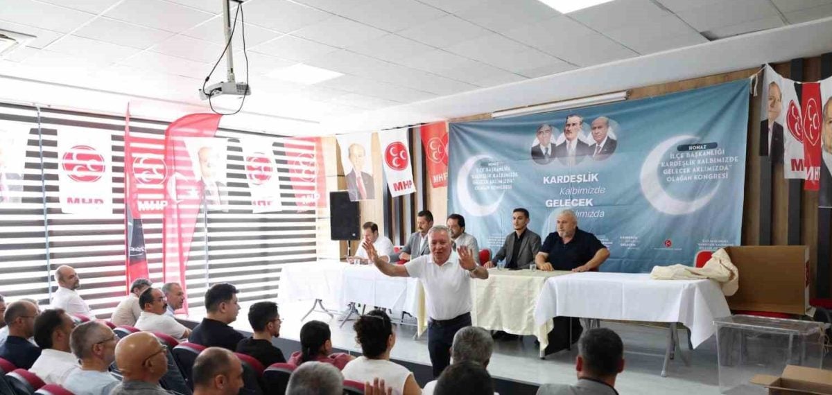 Honaz Belediye Başkanı Kepenek MHP İlçe Kongresine katıldı, birlik vurgusu yaptı