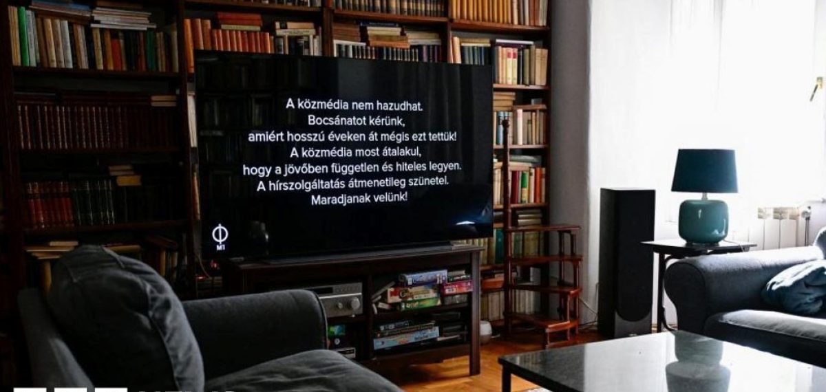 Hungary suspends public TV news and Kossuth radio to reform state media