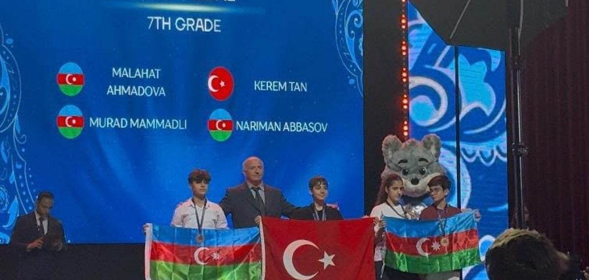 İzmir BİLSEM takımı Bakü TIMO’da 1 altın, 2 bronz ve 3 mansiyon kazandı
