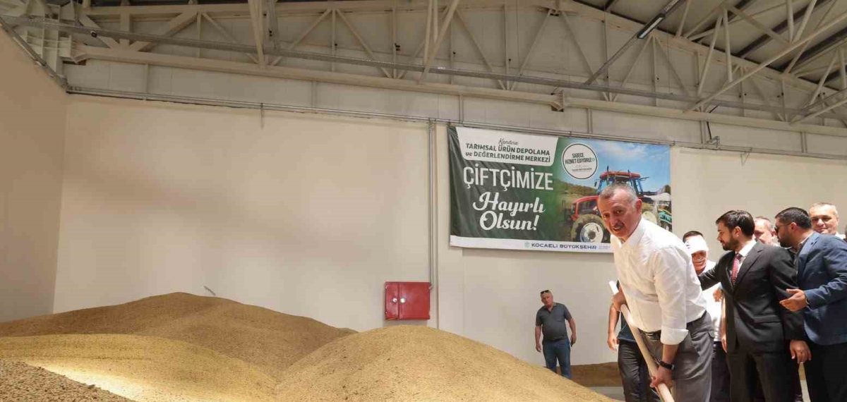 Kandıra’da Tarımsal Ürün Depolama ve Değerlendirme Merkezi hizmete açıldı