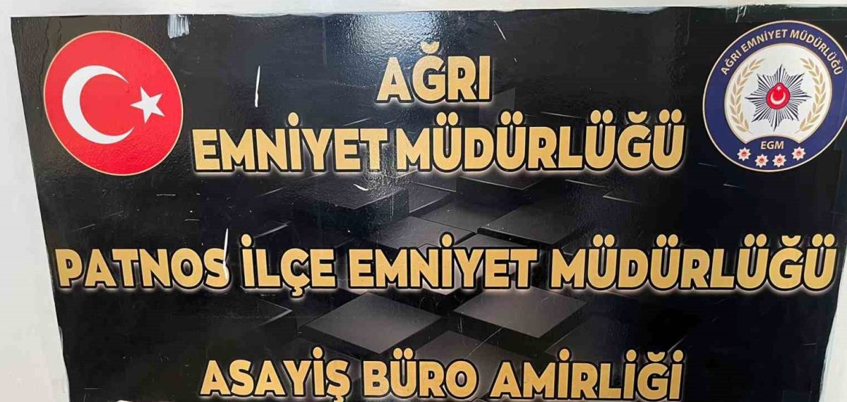 Kapı çalıp yoklayan kadın şüpheliler Patnos’ta yakalandı