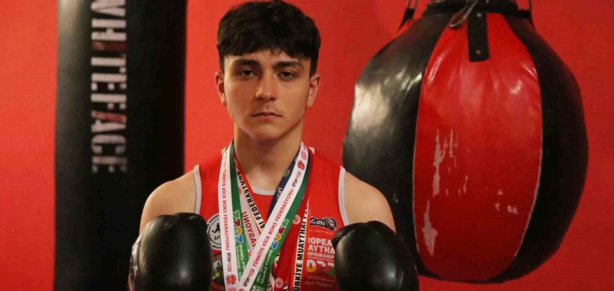 Kastamonulu genç sporcu Yiğit Şişman Dünya Kick Boks Şampiyonası’nda Türkiye’yi savunacak