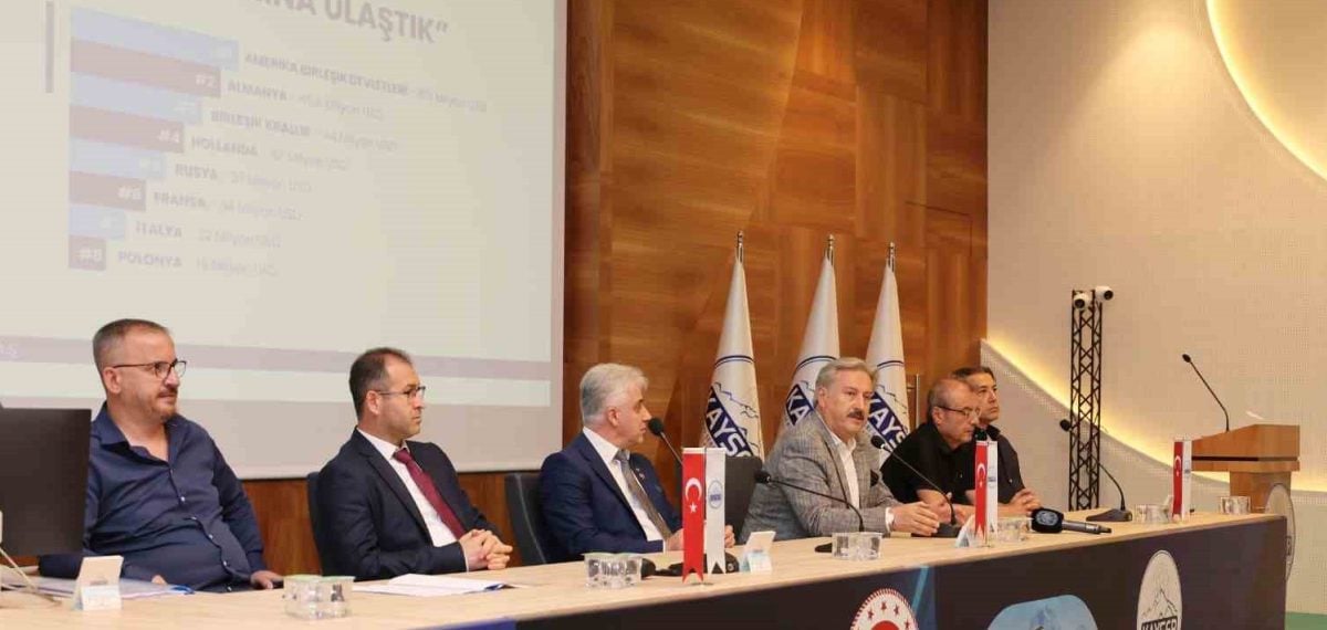 Kayseri Serbest Bölge 30. Genel Kurulu gerçekleşti, ihracatın %25’ini üstleniyoruz