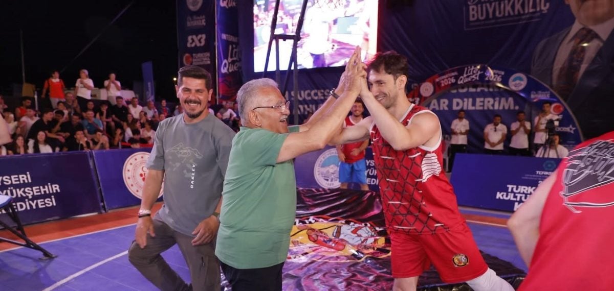 Kayseri’de uluslararası FIBA 3×3 Lite Quest finali sona erdi, Sırbistan şampiyon oldu