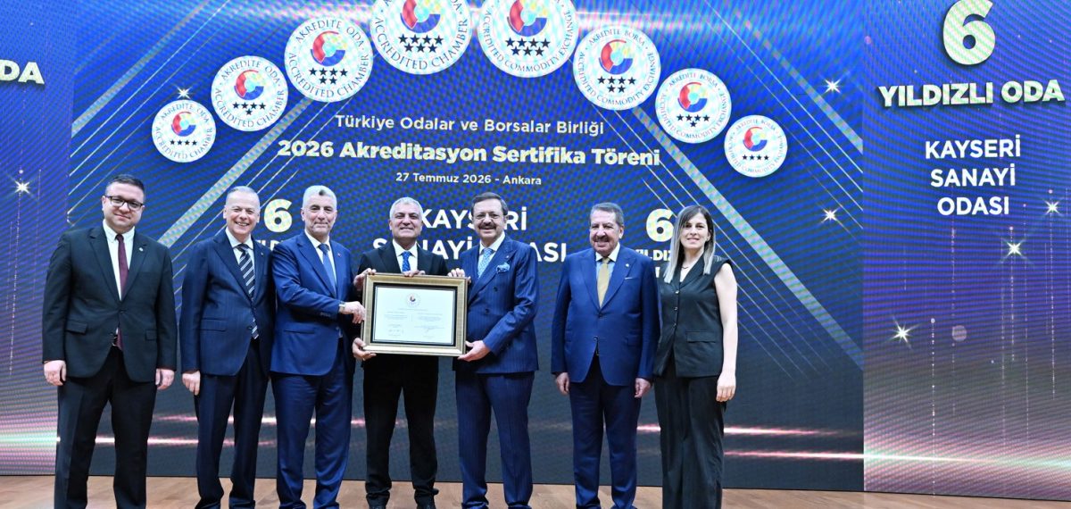 KAYSO, TOBB Akreditasyon Sertifikasını Yeniledi ve Üyelerine Hizmet Kalitesini Tescilledi