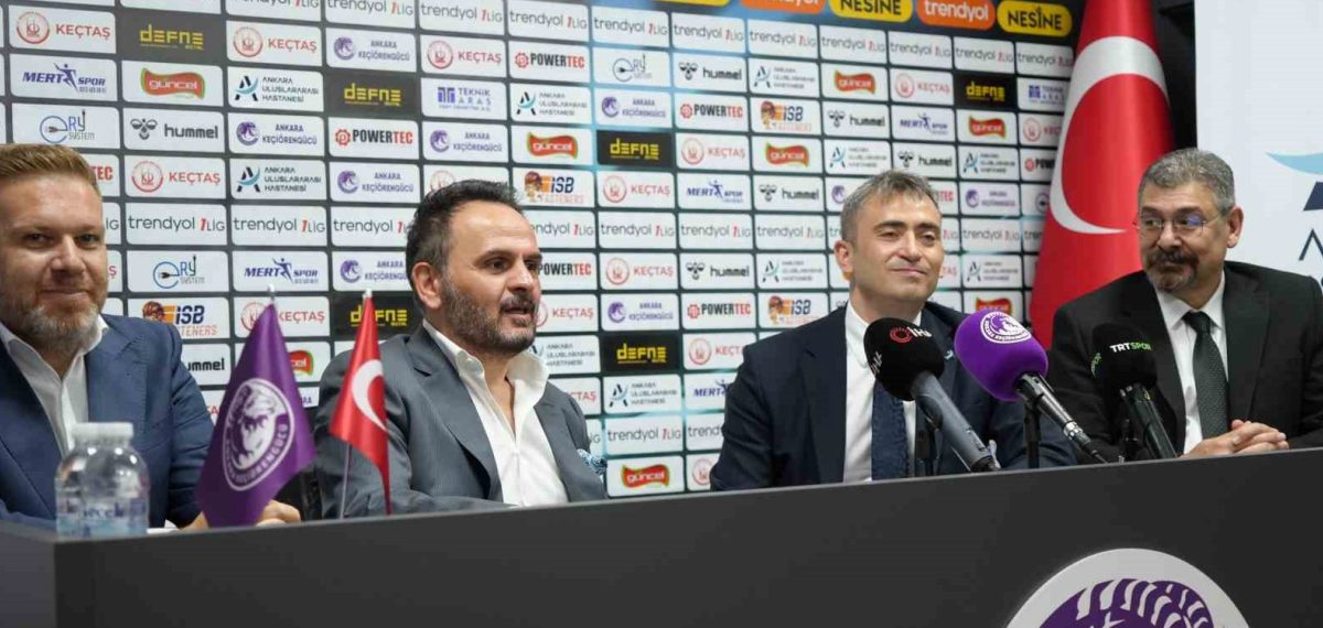 Keçiörengücü ile hastane arasında 1 yıllık sponsorluk anlaşması yapıldı, hedef play-off