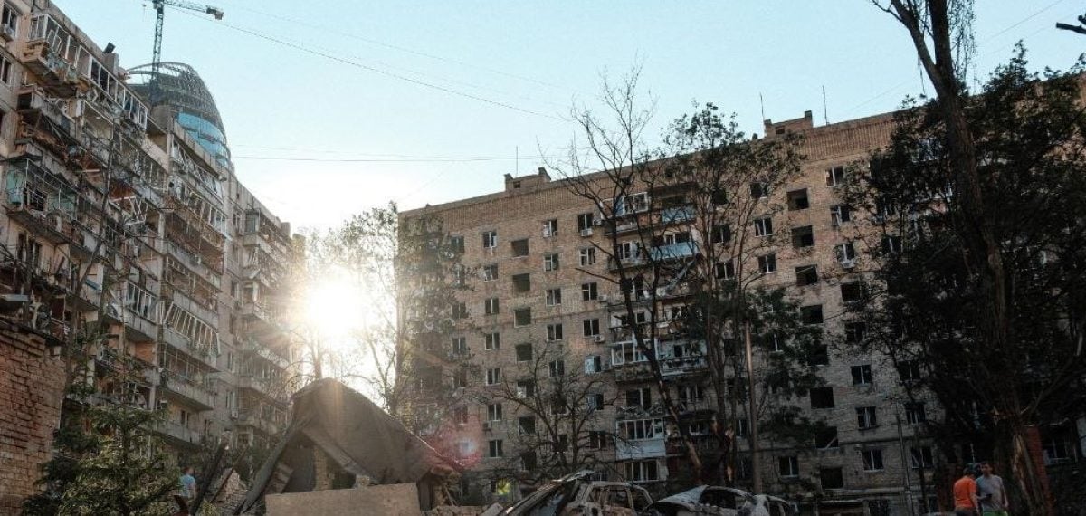 Kiev’e düzenlenen saldırıda 10 sivil hayatını kaybetti, 56 kişi yaralandı