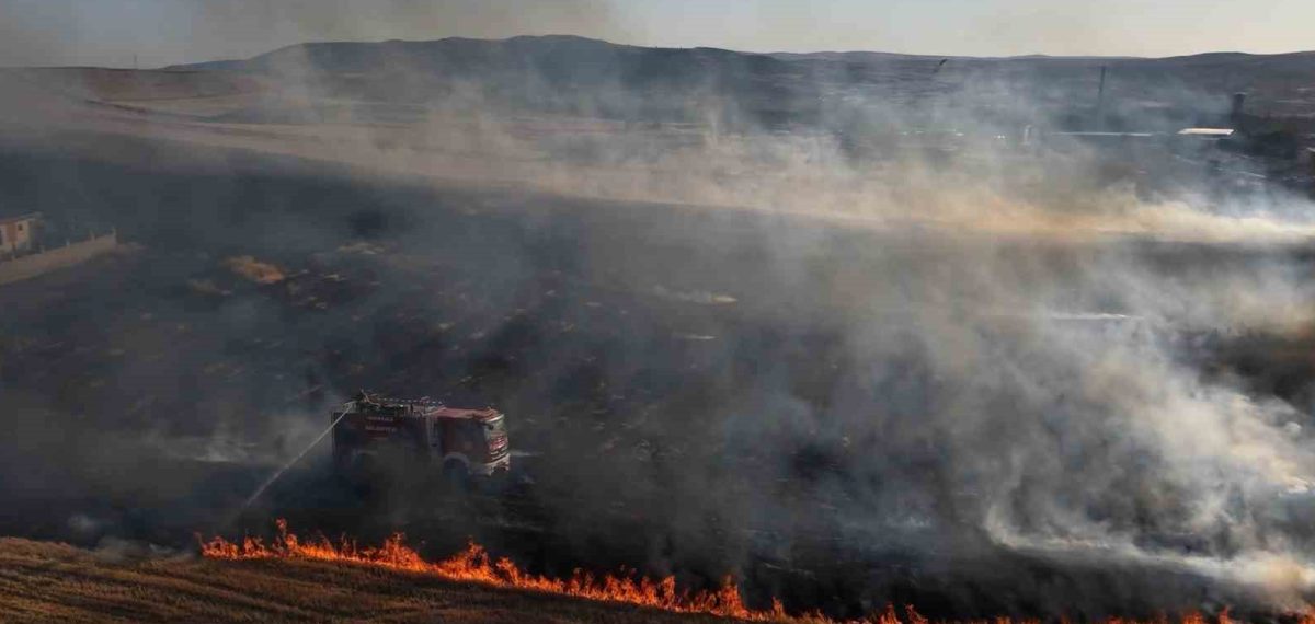 Kırıkkale’de sigara izmariti yangını büyüttü, itfaiye son anda müdahale etti