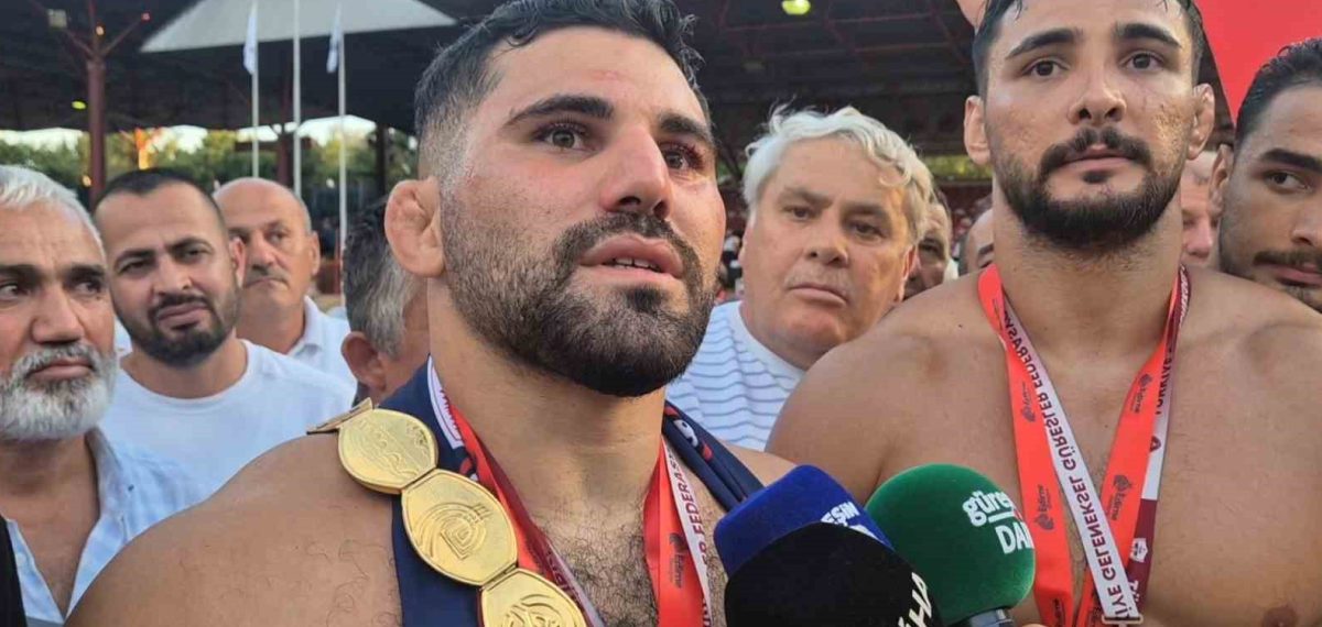 Kırkpınar’da Erkan Taş altın kemeri taktı, final sonrası duygularını paylaştı