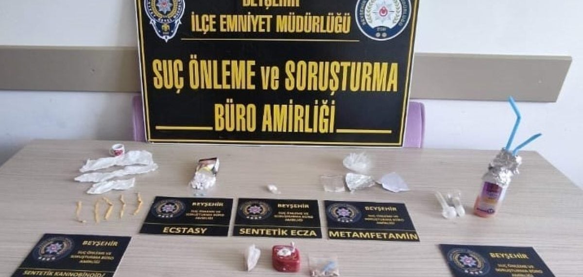 Konya Beyşehir’de uyuşturucu operasyonu: 2 kişi tutuklandı