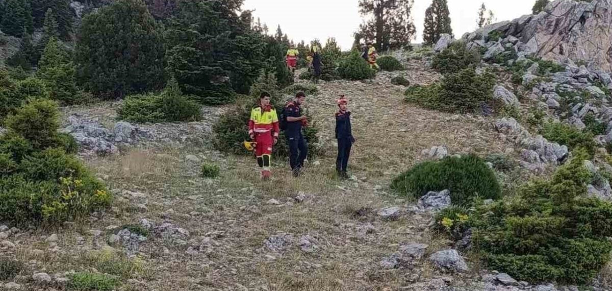 Konya Seydişehir’de dağlık alanda kaybolan 65 yaşındaki kadın için arama sürüyor
