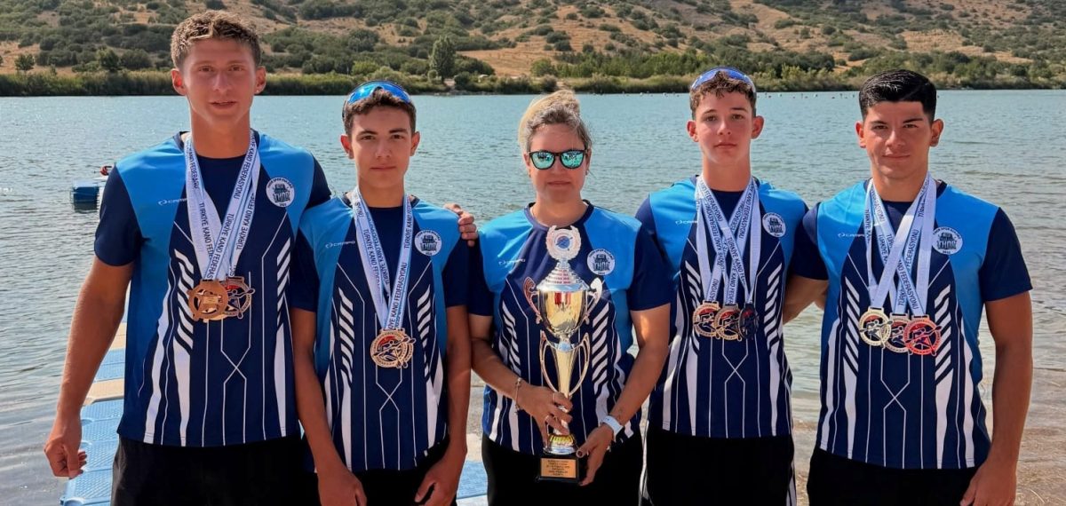 Köyceğizli kano sporcuları Eskişehir’de 6 altın, 5 gümüş ve 1 bronz madalya kazandı
