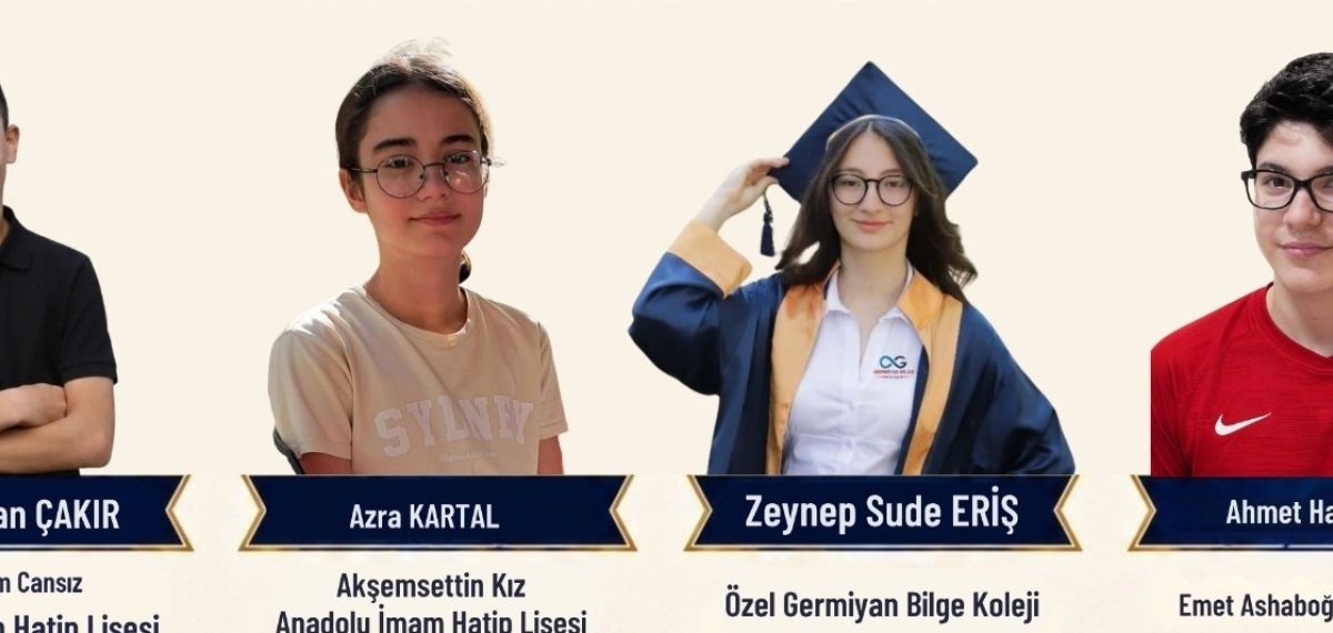 Kütahya’dan dört öğrenci LGS’de 500 tam puanla Türkiye birincisi oldu
