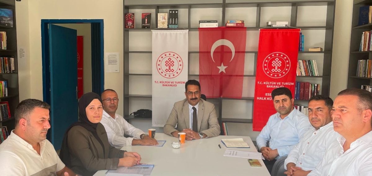 Kütüphaneler arası eşgüdüm toplantısı Yüksekova Esendere’de yapıldı
