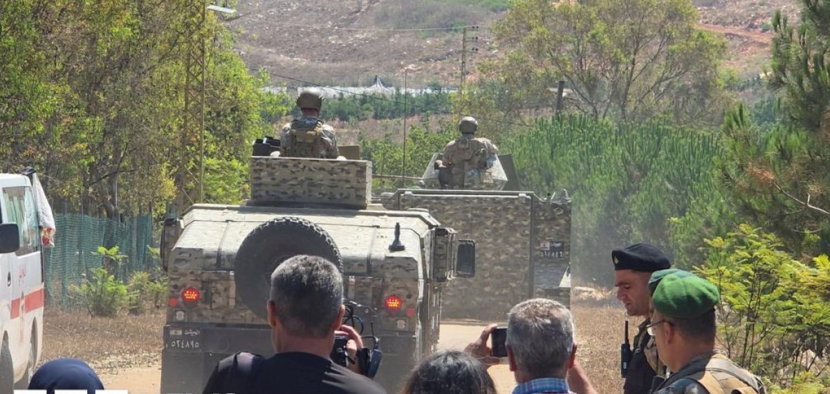 Lebanese army deploys to southern pilot zone as Israeli pullback begins