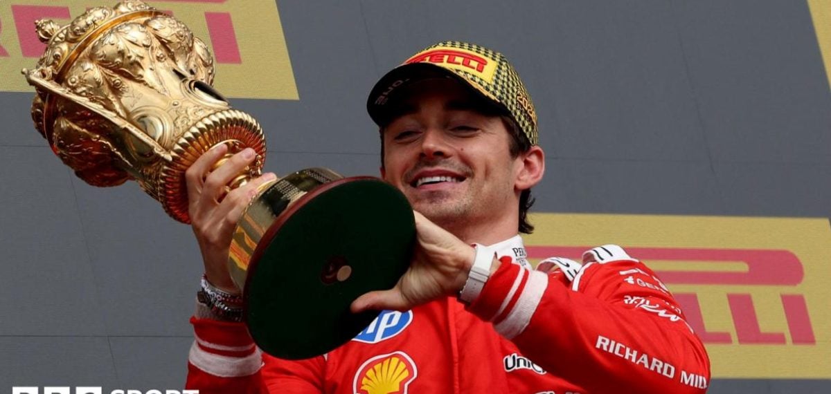 Leclerc wins British Grand Prix at Silverstone after safety-car software error