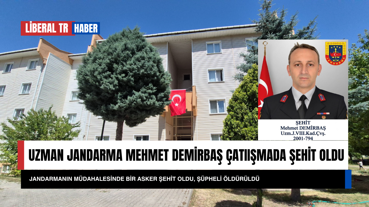 Jandarmanın müdahalesinde bir asker şehit oldu, şüpheli öldürüldü
