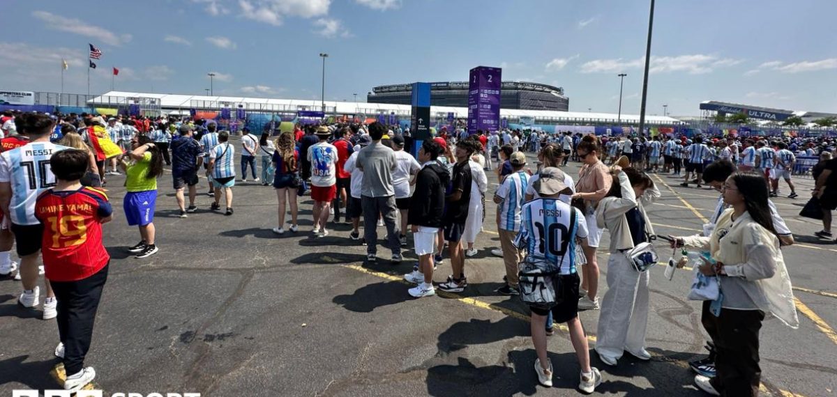 Long security queues delay entry at New Jersey World Cup final stadium
