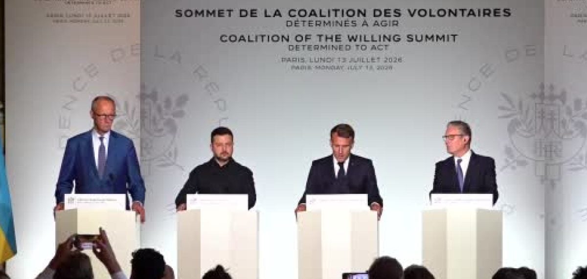 Macron: Çok uluslu güç hazır, Rafale ve SAMP/T ile Ukrayna güçlendirilecek