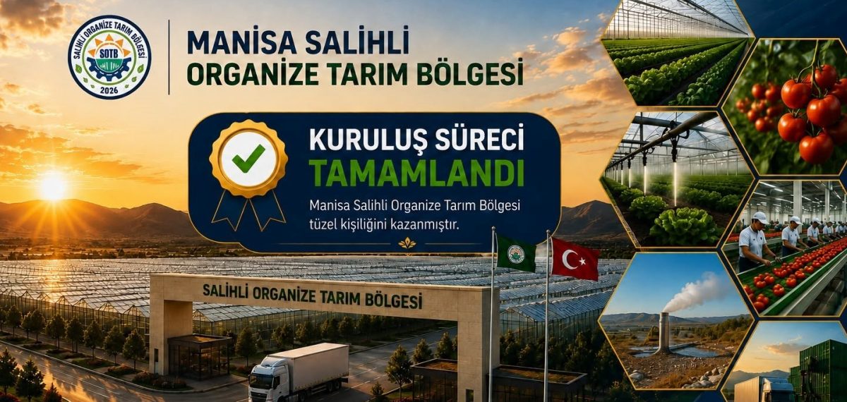 Manisa’da Salihli jeotermal seracılık OTB’si tüzel kişilik kazandı