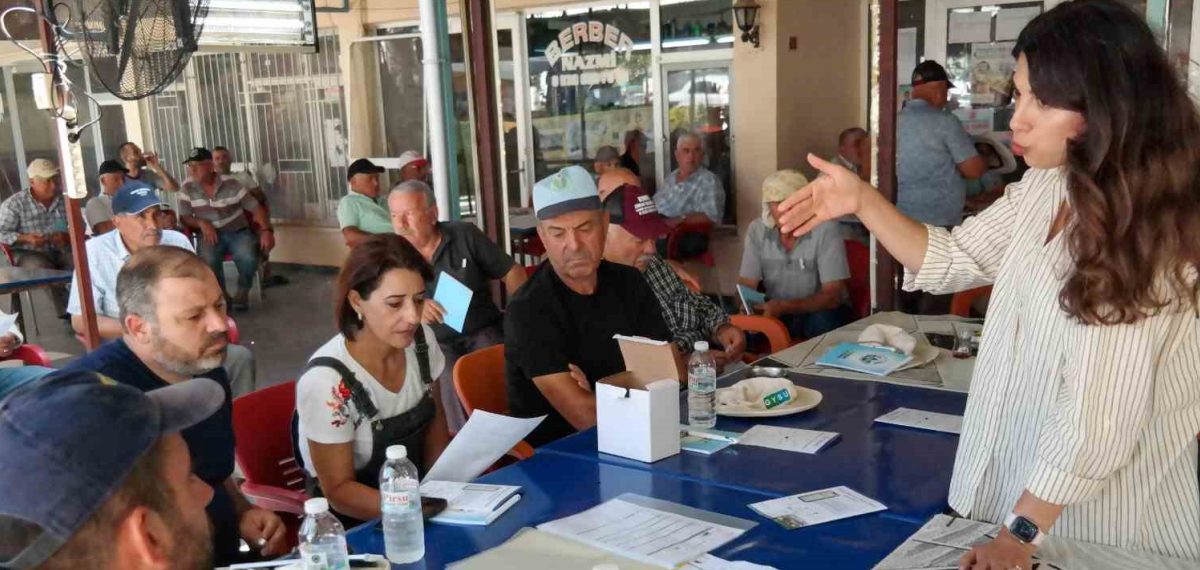 Manisa’da üreticilere yapay zeka ve su tasarrufu odaklı tarım eğitimi verildi