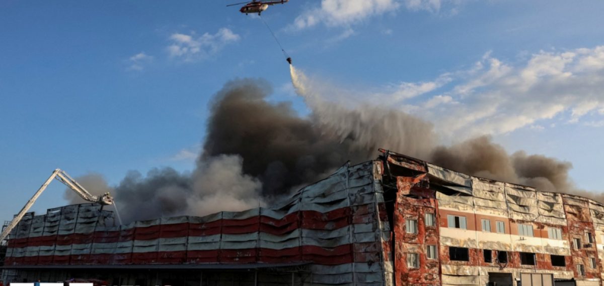 Massive ballistic missile barrage hits Kyiv, killing one and wounding 14
