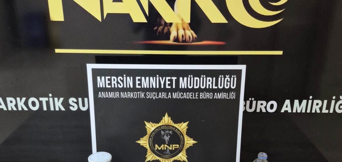 Mersin Anamur’da uyuşturucu operasyonu: 41,6 gram bonzai ve şüpheli tutuklandı