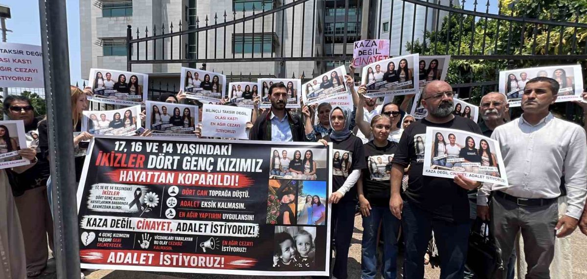 Mersin’de cipin refüjde bekleyen yayalara çarpması sonucu 4 kişi hayatını kaybetti, sürücü hakim karşısında