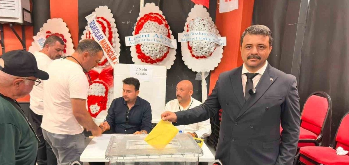 MHP Milas’ta Tunahan Ongün yeniden başkan seçildi, yeni yönetim açıklandı