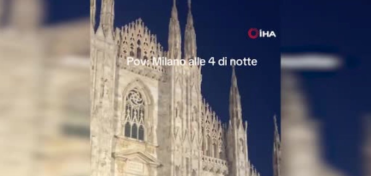 Milano Duomo önünden Filistin renkli paraşütle atlayan kişi gözaltına alındı