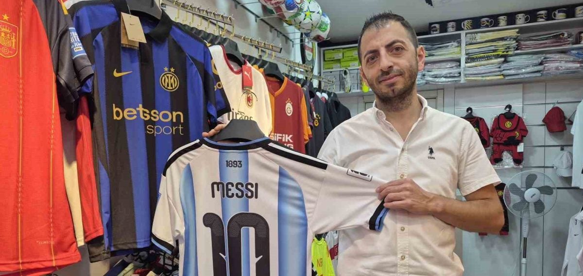 Milli takımın erken vedaı formaları düşürdü, Messi forması öne çıktı