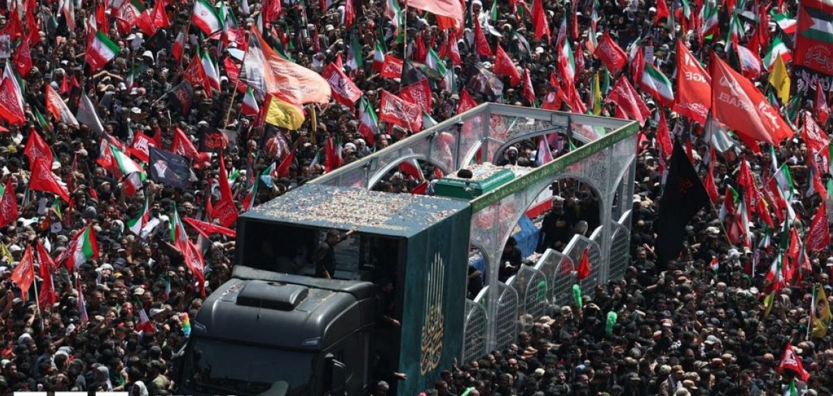 Millions attend Tehran funeral procession for late Supreme Leader Ali Khamenei