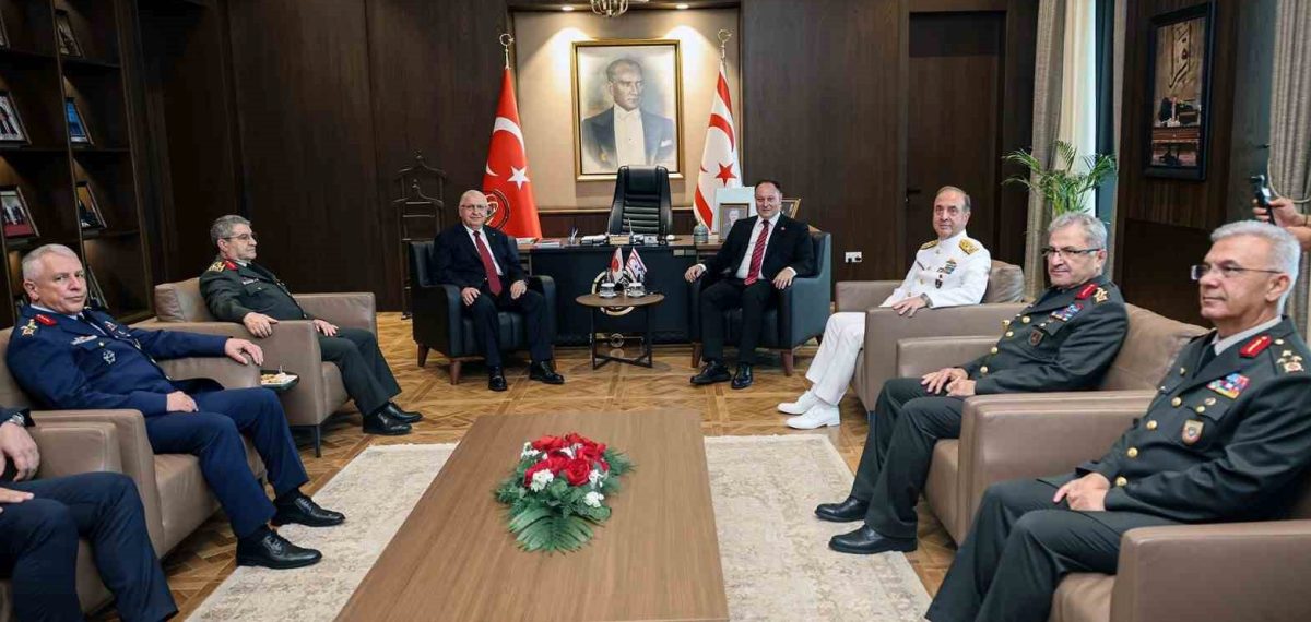 MSB Başkanı Yaşar Güler, KKTC Cumhuriyet Meclisi’ni ziyaret etti
