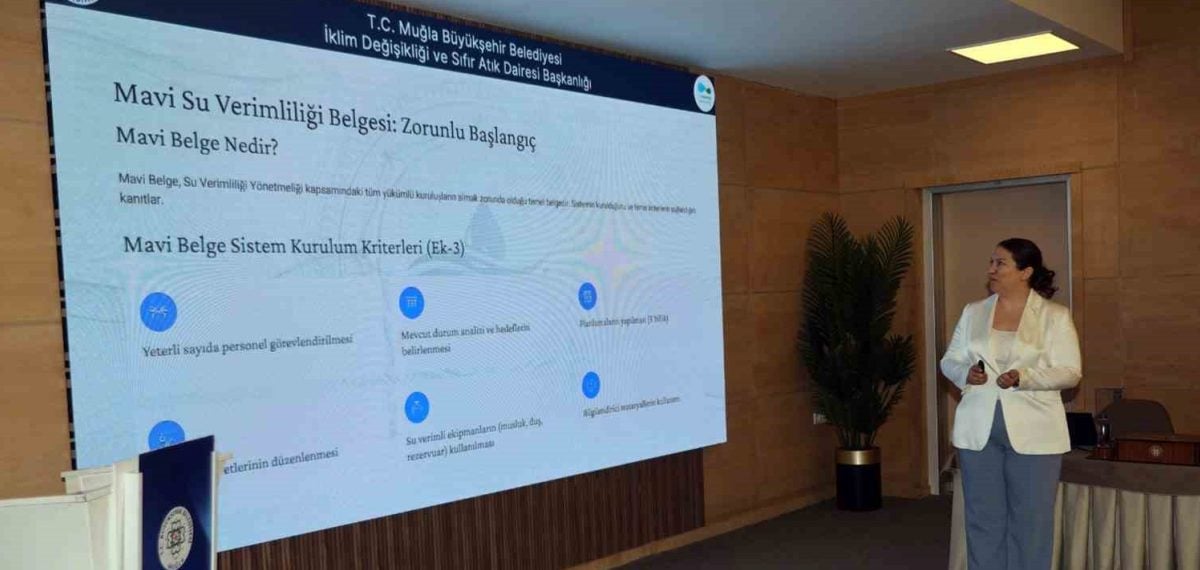 Muğla Büyükşehir ISO 46001 ile su tüketimini bilimsel yöntemlerle düşürüyor