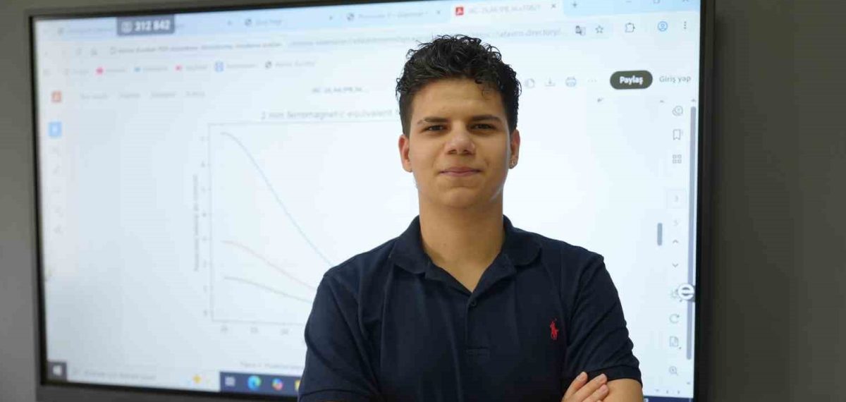 Niğdeli lise öğrencisi yakıtsız itki sistemiyle IAC 2026’da sunum yapacak