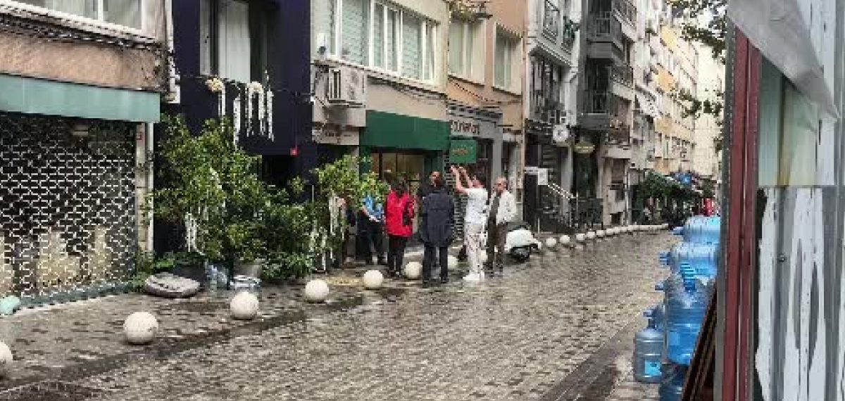Nişantaşı’nda duvar çöktü, 97 yaşındaki kadının dairesi boş çıktı