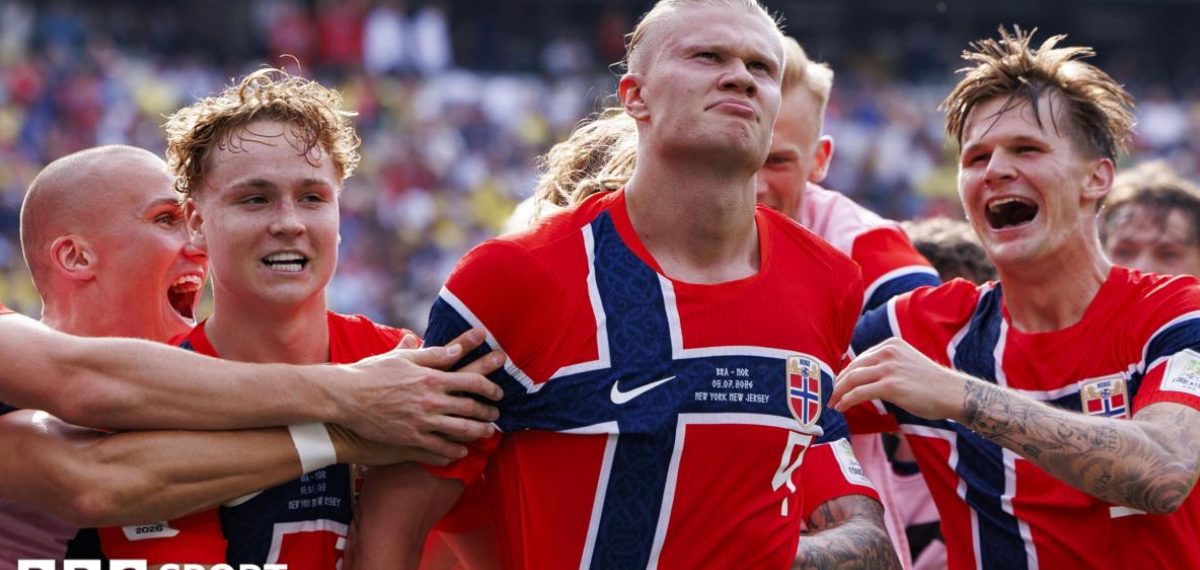 Norway stun Brazil in New Jersey as Haaland’s brace sends them to World Cup quarter-finals