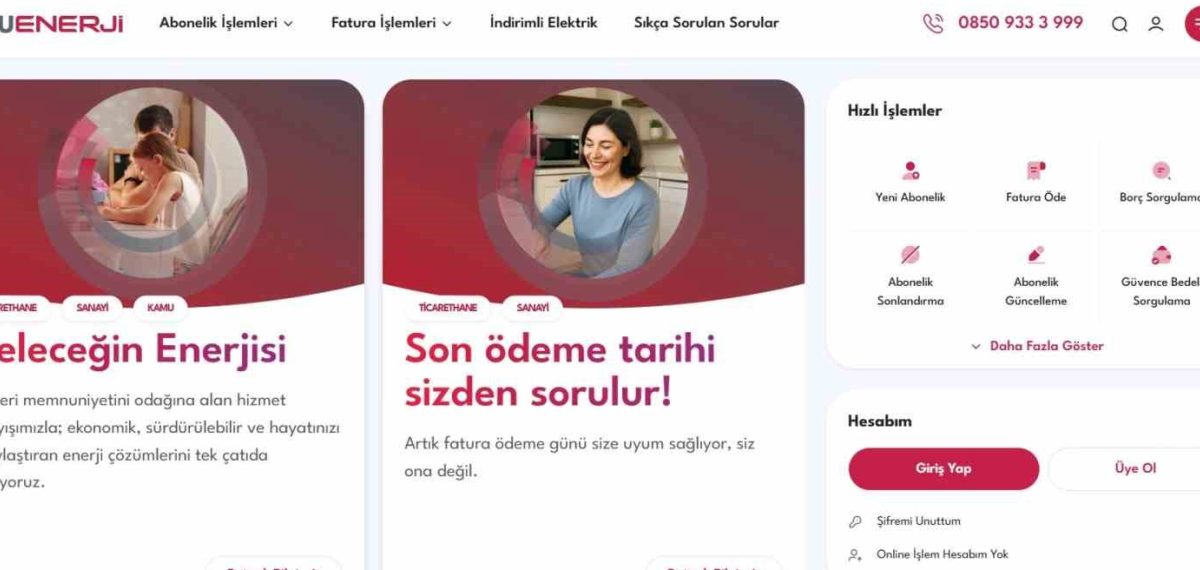 OEPSAŞ web sitesini yeniledi: Abonelik ve fatura işlemlerine hızlı erişim sağlandı